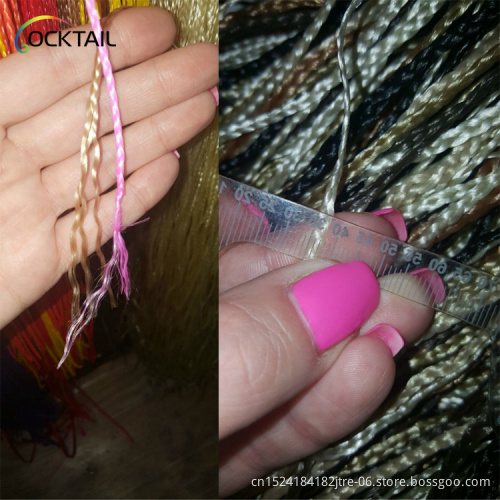 Factory wholesale cheap price synthetic hair micro zizi braid, crochet million micro twist braid, micro weave braids